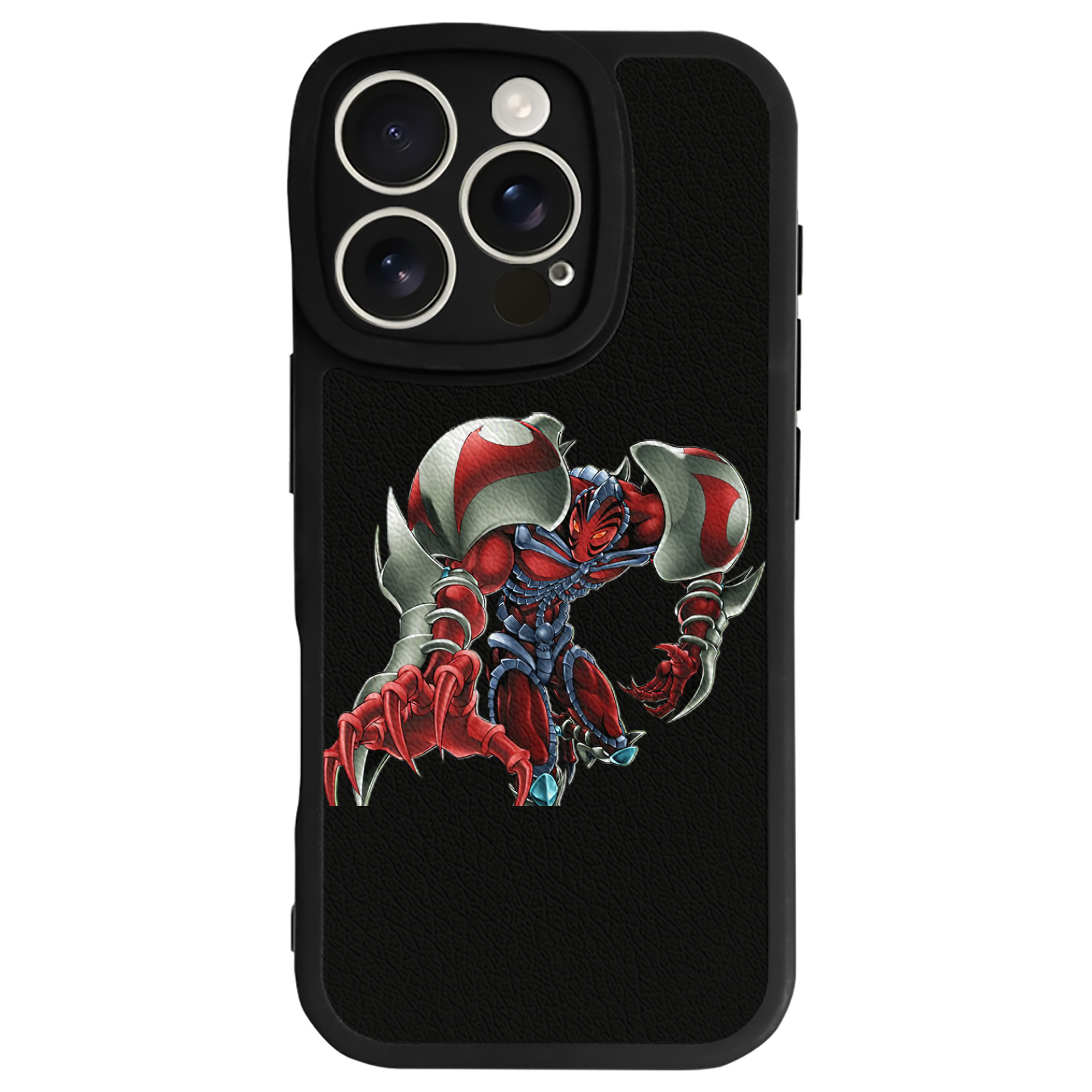 （画像用） 遊☆戯☆王 Yu-Gi-Oh! 【iPhone 16シリーズ対応】シリコンスマホケース（レザー調） 材質：シリコン